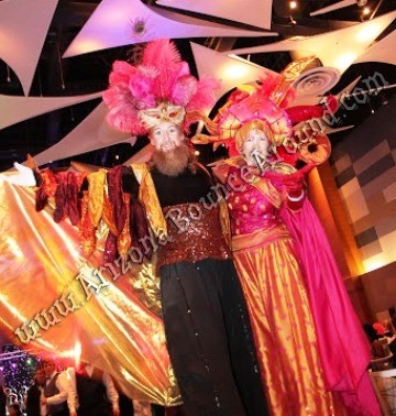 Hire stilt walkers for parties and events Arizona